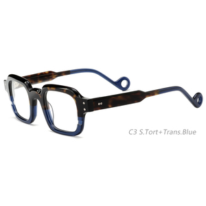 2563スタイリッシュなアセテートスクエアユニセックスフレーム工場直販光学眼鏡卸売眼鏡眼鏡
