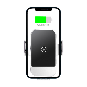 Soporte <span class=keywords><strong>de</strong></span> aluminio para teléfono <span class=keywords><strong>de</strong></span> coche <span class=keywords><strong>Cargador</strong></span> inalámbrico 15W <span class=keywords><strong>Cargador</strong></span> rápido Sujeción automática <span class=keywords><strong>Cargador</strong></span> <span class=keywords><strong>de</strong></span> coche inalámbrico <span class=keywords><strong>de</strong></span> carga automática - Product Image 6