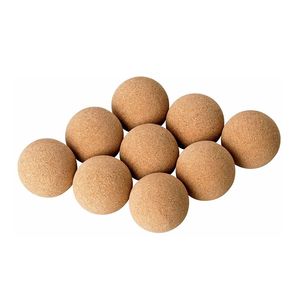 Palla da massaggio ad alta densità Yeway per rilascio miofasciale e terapia del punto di innesco sfera di sughero rotonda e arachidi a doppio sughero - Product Image 5