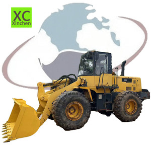 Komatsu-Cargador de rueda frontal fabricado en Japón, cargador de rueda de 114KW de potencia de 2.3m3 con capacidad de cubo, motor y equipado usado - Product Image 1