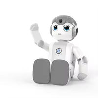 Robot éducatif CBYD Alpha Mini pour l'apprentissage STEM, robot humanoïde créatif professionnel pour la programmation graphique, écran tactile pour enfants