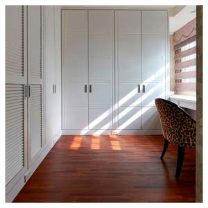 Bedroom Full Dressing Mirror Modular <b>Wooden</b> Modern Furniture Wardrobe Walk in Closet With Drawer for Storage Closet - Product Image 5