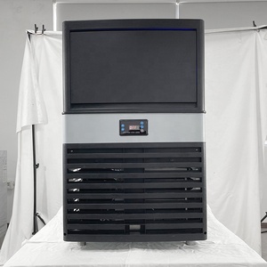 High Quality Energy Saving Stainless Steel Commercial <b>Ice</b> Cube Maker <b>Machine</b> Compressor 80kg/24h <b>Ice</b> Making Capacity Fast <b>Ice</b> - Product Image 3