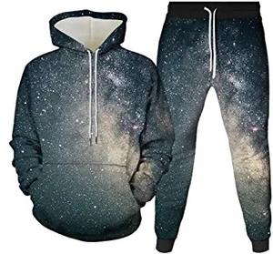 Autunno inverno Skull tuta stampa 3d felpe con cappuccio pantaloni set Unisex gotico abbigliamento sportivo Pullover Casual felpe abbigliamento <span class=keywords><strong>uomo</strong></span> - Product Image 6