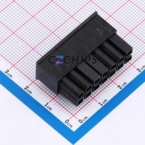 WAFER-WBM4.2-14PJK-GB Housing (Wire-to-Board / Wire-to-Wire) P=4.25mm Connector 2x7P 4.25mm Mini-Fit (MX 4.2) 4.25mm - Product Image 2