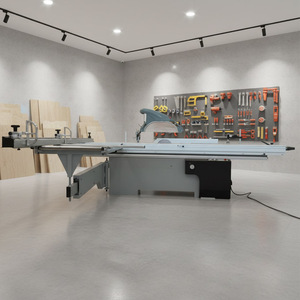 Scie à panneaux avec table coulissante de 3200 mm, pour la <span class=keywords><strong>menuiserie</strong></span>, coupe du bois à 45 degrés - Product Image 1
