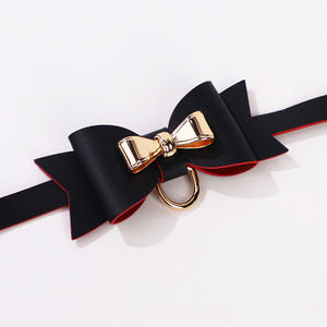 SM Props Vlinderdas Trainingsset Bindmiddel voor Ledematen Vrouwelijke Slaaf Bevestigingshalsband Tortuurinstrument - Product Image 4