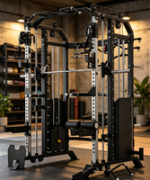 Rack de musculation multifonctionnel professionnel unisexe, robuste, pour entraînement de force et musculation, équipement de salle de sport en acier inoxydable avec logo personnalisé
