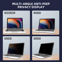 ATB Protecteur d'écran de confidentialité pour ordinateur portable 13 14 15 pouces Filtre d'écran anti-espion pour Macbook Film de protection d'écran