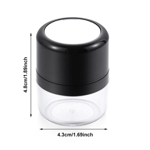 ตลับแป้งบลัชออนแบบฝุ่น STELLAR PATH รุ่น Black Mushroom Head  วัสดุพลาสติก พร้อมพัฟและกระจก - Product Image 5