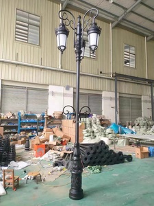 Luces LED de Jardín de Aluminio Europeas de Lujo, Grandes, para Exteriores, con Alimentación de CA, para Iluminación de Paisajes de Villas Residenciales - Product Image 2