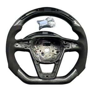<span class=keywords><strong>Volant</strong></span> en Alcantara en fibre de carbone forgé à LED personnalisé pour Siat <span class=keywords><strong>Cupra</strong></span> <span class=keywords><strong>Seat</strong></span> Leon <span class=keywords><strong>Volant</strong></span> en carbone 2015 - Product Image 1