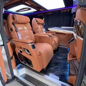 Accesorios de Asientos Traseros VIP de Lujo para Automóviles, Personalizados para MPV Mercedes Benz Sprinter Hiace Vito Gravia Clase V V260 con Reposabrazos - Product Image 3