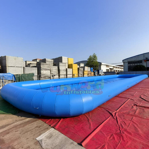 Piscina hinchable portable air blow up giant <b>inflatable</b> swimming <b>pool</b> <b>for</b> outdoor summer fun - Product Image 2