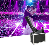 Lanceur de canon, machine à confetti pour la scène de mariage, avec livraison gratuite, de haute qualité, super co2