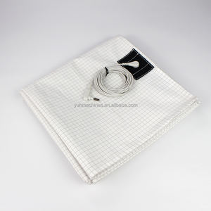 ブロックEMF接地シートキングサイズ10% シルバーファイバードロップ配送接地コード付き - Product Image 5