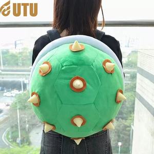 Large Turtle Shell <b>Plush</b> <b>Backpack</b> Kuba Fire Dragon <b>Backpack</b> Skull Kuba <b>Backpack</b>-F - Product Image 2