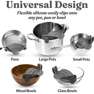 Utensilios <span class=keywords><strong>de</strong></span> cocina, herramientas, colador <span class=keywords><strong>de</strong></span> olla, colador con Clip <span class=keywords><strong>de</strong></span> silicona, <span class=keywords><strong>escurridor</strong></span> resistente al calor para verduras y fideos <span class=keywords><strong>de</strong></span> <span class=keywords><strong>Pasta</strong></span> - Product Image 2