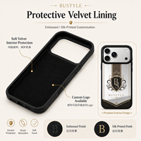 Étui de protection haut de gamme en PC et TPU avec miroir, aimant puissant et support pliable, personnalisable avec logo, pour iPhone 17, 18, 16 – Cadeau promotionnel