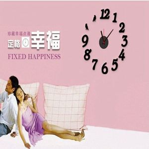 3D Acrylic <b>Wall</b> <b>Clock</b> DIY Frameless Digital <b>Clock</b> Mirror <b>Wall</b> Sticker Mute <b>Clock</b> for Living Room Bedroom <b>Decoration</b> - Product Image 5
