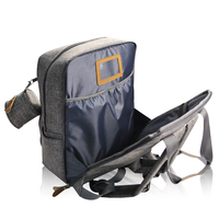 Sac à dos de voyage pour bébé et maman, imperméable, en polyester, grand format, avec pochette pour sucette