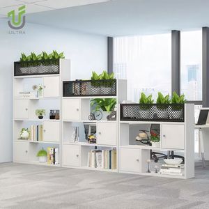 Estantería Cúbica Moderna IULTRA de Doble Cara, Estantería Alta Independiente con Parte Trasera Abierta, Separador de Oficina, Separador de Escuela, Estantería Divisoria - Product Image 3