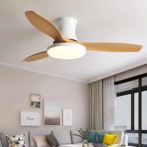 <b>Ceiling</b> <b>Fan</b> Light With Led Fixed Blade Inverter For Bedroom Living Room Home Use Low Floor Mounting - Product Image 2