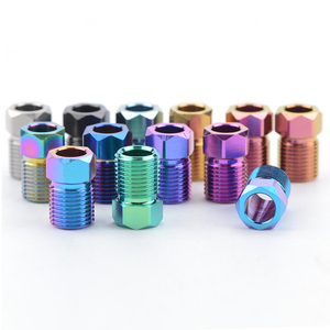 Parafuso de Conexão de Tubo de Óleo para Freio a Disco Hidráulico de Bicicleta Tmj, Parafuso de Tubulação de Freio para <span class=keywords><strong>Shimano</strong></span> - Product Image 4