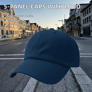 หมวกเบสบอล 5 แผง สไตล์สตรีท ขายส่ง พิมพ์โลโก้ ป้องกันแสงแดด ผ้าตาข่าย สำหรับกิจกรรมกลางแจ้ง หมวกโฆษณาทั่วไป - Product Image 2