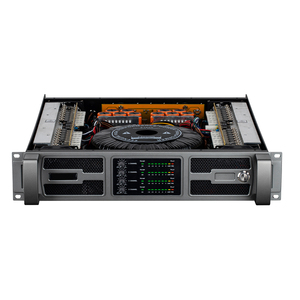 Amplificatore di Potenza Professionale Classe AB H 2x400W fino a 1500W, Stabile a 2 Ohm, 8 Ohm, 4 Ohm, Montaggio a Rack 2U 3U per Palco, DJ, Club, Live Sound - Product Image 4