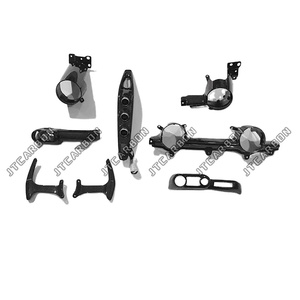 Pour Ferrari <span class=keywords><strong>812</strong></span> réaménagé en Fiber de carbone sèche Style OEM intérieur contrôle central climatisation Tuyere palette de changement de vitesse - Product Image 6