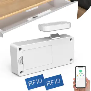 RFID Electronic Keyless Bluetooth DIY Child Safety Lock for Hidden Smart Cabinet Lock