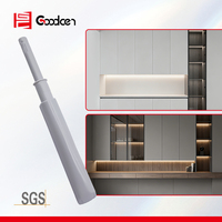 Goodcen Style moderne dissimuler magnétique réglable attrape-porte système push-to-open pour cuisine placard porte coulissante tampon amortisseur