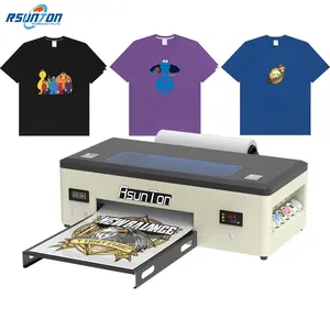 The latest Affordable price For dtf printer with ink Easy to use and high-quality dtf ink printer for T-shirts bags socks