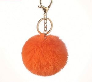 Plush Pom Keychain Keychains Fashion Ball <b>Keyrings</b> Car Interior Accessories <b>Cute</b> Bag Promotion Gift for Women Girls - Product Image 3
