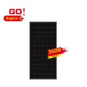 Panel Surya Fleksibel, Tanaman Tenaga Surya Fleksibel untuk Musim Dingin 12 V 360W 370W 380W