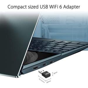 Adaptador Wifi 6 de Doble Banda Usb Ax55 Nano, 1800Mbps, para Computadora de Escritorio y Portátil, Windows y Linux, Diseño Compacto Negro, Venta al Por Mayor - Product Image 5