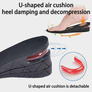 <b>Height</b> <b>Increase</b> Insole Heightening Template Air Cushion <b>Shoe</b> Inserts Variable <b>Height</b> Insoles Adjustable Cut Foot Pad - Product Image 3