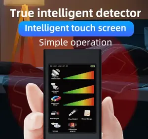 Newest Full Touch Anti-spy / Bug Covert Camera Detector Sensor GPS Detector GPS Tracker Device Detector