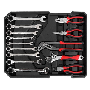 Juego <span class=keywords><strong>de</strong></span> llaves <span class=keywords><strong>de</strong></span> carraca <span class=keywords><strong>de</strong></span> acero al carbono Premium <span class=keywords><strong>de</strong></span> 187 piezas, herramienta <span class=keywords><strong>de</strong></span> mano para maleta, incluye enchufe combinado para reparación, personalización OEM - Product Image 2