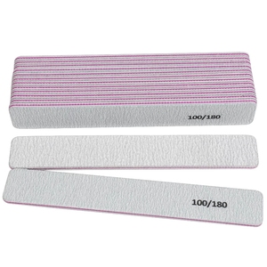 Limas japonesas rectangulares de cebra, limas de <span class=keywords><strong>uñas</strong></span> largas acrílicas Jumbo, de buena calidad, la más vendida, 80/80 - Product Image 2