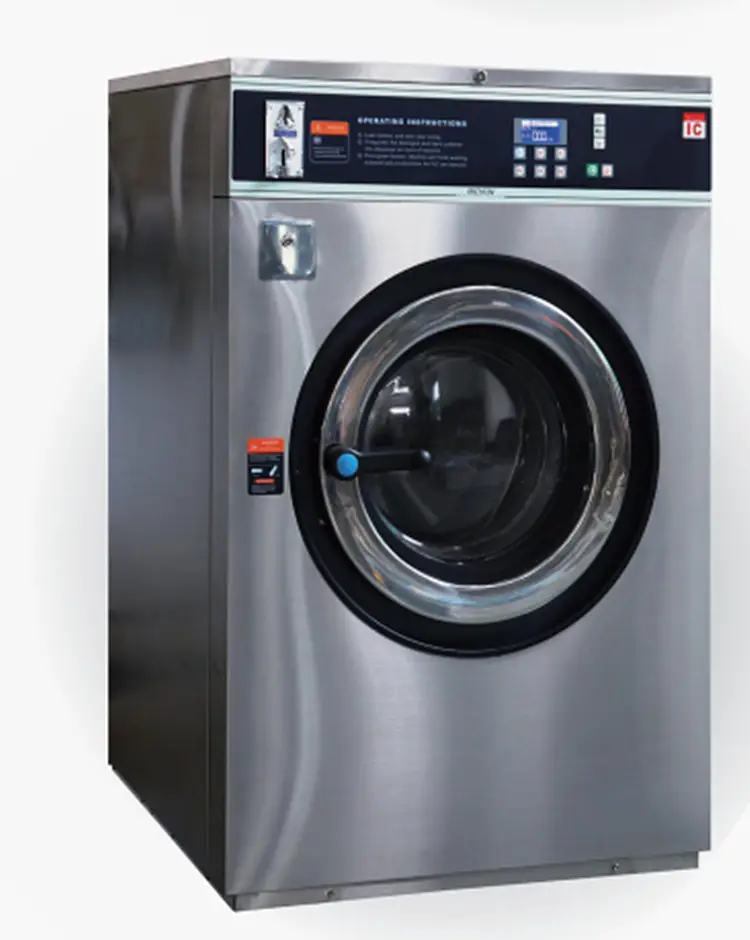 Commercial washing and drying machine Automatic Token or Coin Washer and Dryer for Laundromat
