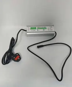 100W AC100-240V DC12V,8.3A su geçirmez IP67 LED sürücü güç kaynağı Transforme ile İngiltere tak ve dişi konnektör açık