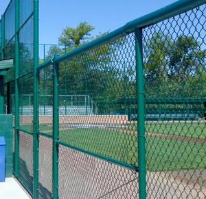 <span class=keywords><strong>Malla</strong></span> de Alambre Galvanizada por Inmersión en Caliente y Recubierta de PVC, <span class=keywords><strong>Malla</strong></span> de Alambre Diamantada <span class=keywords><strong>para</strong></span> Canchas Deportivas, Granjas y Jardines - Product Image 1