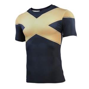 Wholesale Custom Made Sublimated Short Sleeve men Rash Guard - Product Image 1