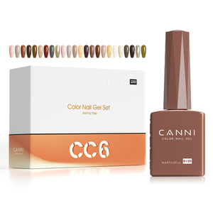 CANNI HEMA FREE Gel <span class=keywords><strong>Kit</strong></span> 9ml CC1-CC6 Set Soak Off UV LED <span class=keywords><strong>Semi</strong></span> <span class=keywords><strong>Permanent</strong></span> Gel <span class=keywords><strong>Vernis</strong></span> à Ongles Pastel Gelée <span class=keywords><strong>Vernis</strong></span> Palette de Couleurs - Product Image 3