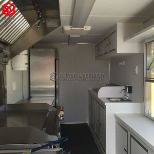 Gran oferta, camión de comida móvil de aluminio, cocina completa, barbacoa, concesión, remolque, perro caliente, café, helado, carrito, carritos de Bar móviles baratos - Product Image 4