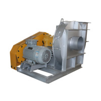 Haute pression haute efficacité grand volume d'air poussière extraction des gaz d'échappement ventilateur industrie d'échappement ventilateur installation de ventilation