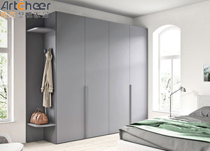 <strong>Midcentury</strong> Foshan Clothes Drawer Sliding Door <strong>Wardrobe</strong> With Manufacturer Price - Product Image 5