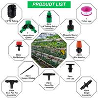 Dispositif d'arrosage automatique des fleurs en plastique DaringFish, kit d'irrigation goutte à goutte pour pots de fleurs de balcon, 30 m, arrosage intelligent DIY